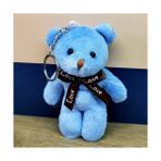 Pileli Store Mavi Peluş Ayıcık Anahtarlık - 1 - Renkli