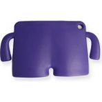 Pileli Store Newface iPad Mini 5 Kılıf Karakter Tablet Silikon - Mor - iPad Mini 2