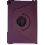 Pileli Store Newface Lenovo Tab M10 TB328FU Kılıf 360 Tablet Deri Kılıf - Mürdüm
