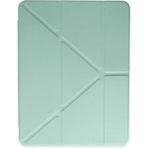 Pileli Store Newface Samsung Galaxy T737 Tab S7 Fe 12.4 Kılıf Kalemlikli Mars Tablet Kılıfı - Açık Yeşil - Galaxy X800 Tab S8 Plus 12.4