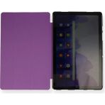 Pileli Store Newface Samsung Galaxy T970 Tab S7 Plus 12.4 Kılıf Tablet Smart Kılıf - Mor - Galaxy X800 Tab S8 Plus 12.4