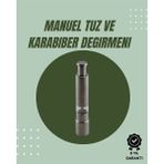 Pileli Store Orta Boy Kararbiber ve Tuz Öğütücü – Kolay Kullanım, Şık Tasarım - Renkli - 0,5 ml