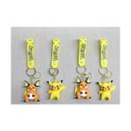 Pileli Store Pikachu Raichu Silikon Anahtarlık - 1 - Renkli
