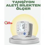 Pileli Store Pilelistore Akıllı Bilek Tansiyon Aleti Hem Şarjlı Hem Pilli Kolay Ölçüm