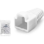 Pileli Store Pilelistore RJ45 Konnektör Papuç - 100 Adet Beyaz / Ekonomik Poşet Paket ND2433