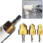 Pileli Store Pprc Boru Genişletme ve Delme Bits Uçlu Matkap Seti DMX4760