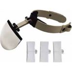 Pileli Store -Şapka Tip Kask Büyüteç, 4 Farklı Büyütme Lensli Büyüteç - Renkli - 1