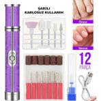 Pileli Store Şarjlı Manikür Pedikür Tırnak Bakım Seti - 1