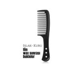 Pileli Store Turk Bukleli Saç Fön Wax Sonrası Tarak Karbon Nano Absolute Professional - 1