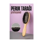 Pileli Store Turk Peruk Tarağı - Peruk Bakım Tarağı Ahşap - standart - Renkli