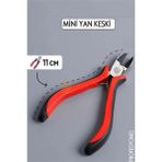 Pileli Store Turk Profesyonel Mini Yan Keski 11 cm - Renkli