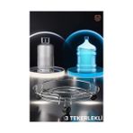 Pileli Store Turk Tekerlekli Alüminyum Tüp ve Damacana Altlığı - 1