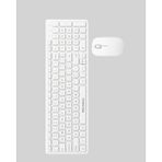 Pileli Store USB Alıcılı Kablosuz Klavye Mouse - Geniş Uyumluluk, Sessiz Tuşlar - Altın