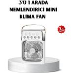 Pileli Store USB Bağlantılı Taşınabilir Mini Klima Fan 500ML Su Hazneli ve Sessiz Çalışma - 1 - Var