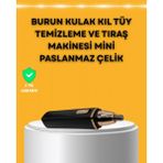 Pileli Store USB Şarjlı Sessiz Burun ve Kulak Kılı Temizleme Cihazı - 1