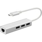 Pileli Store ZR116 USB 3.0 Gigabit Ethernet Macbook Çevirici - Renkli
