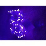 Pilelistore 10 M 100 Led Damla Uçlu Pembe Işık Şeffaf Kablo Mz-17-9
