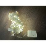 Pilelistore 10M 100 Led Damla Uçlu Gün Işığı Şeffaf Kablo