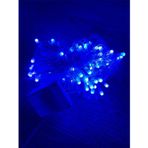 Pilelistore 10M 100 Led Damla Uçlu Mavi Işık Şeffaf Kablo