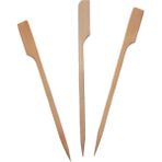 Pilelistore 20 cm 100 Adet Özel Ahşap Yassı Saplı Çöp Şiş Çubuğu