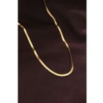 pilelistore 316L Çelik Altın Renk 60 cm İtalyan Zincir Kolye - TJ-BKO6230