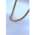 pilelistore 316L Çelik Gold Renk Kral Zincir Model Erkek Kolye - TJ-ERK1323