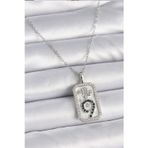 pilelistore 316L Çelik Gümüş Renk Zincir Akrep Burcu Zirkon Taşlı Kadın Kolye - TJ-BKO9453