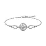 Pilelistore 925 Ayar ?Gümüş Baget Taşlı Bileklik