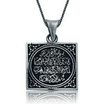 pilelistore 925 Ayar Gümüş Nazar Duası Kadın Gümüş Kolye