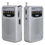pilelistore Bariton Cep Tipi Mini Analog Radyo Gri