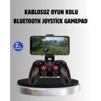 Pilelistore- Bluetooth Kablosuz Gamepad Tv Pc Telefon Uyumluluğu Kolay Bağlantılı