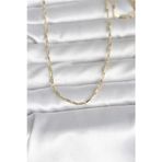 pilelistore CM 14K Gold Renk İnce Ataç Zincir Model 60 cm Kadın Kolye - TJ-BKO10983