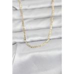 pilelistore CM 14K Gold Renk İnce Kuşgözü Zincir Model 60 cm Kadın Kolye - TJ-BKO10978
