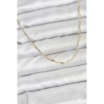 Pilelistore Cm 14K Gold Renk Pirinç Ataç Zincir 60 Cm Kolye - Tj-Bko10928