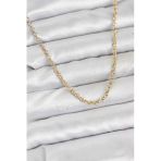 Pilelistore Cm Gold Renk Pirinç Halkalı Model Kolye - Tj-Bko10914