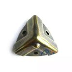 Pilelistore Dekoratif, Kutu, Sandık Köşesi - 35X22 Mm, Küçük, Antik, 1 Adet