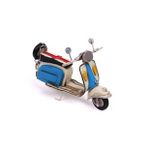 pilelistore Dekoratif Metal Scooter Vintage Dekoratif Ev Ofis Hediyelik