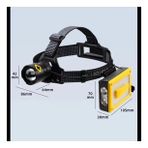 Pilelistore F.b.ı Pro F-3003 Alüminyum Pm10-Tg Led Type-C Powerbank Ve Solar Şarjlı Kamp Kafa Feneri