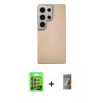 Pilelistore™ Galaxy S24 Ultra Kılıf Eksen Prime - Siyah Autokit 5İn1 Fiber Hayalet Polymer Nano Ekran Koruyucu + Raze Me