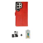 Pilelistore™ Galaxy S24 Ultra Kılıf Siluet Işık Serisi - Siyah Polymer Nano Ekran Koruyucu + Pvd Metal Kamera Lens - Dnm