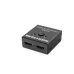 pilelistore Hdmi Switch Bi-Direction 2 In 1 Out - Siyah HDX1296