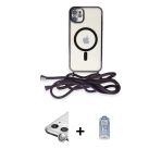 Pilelistore™ İphone 11 Kılıf Eksen Özel Seri - Siyah Joko Magic 5D Cam + Raze Metal Kamera Lens - Gs