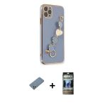 Pilelistore™ İphone 11 Pro Kılıf Nova Işık Prime - Siyah 34D Hayalet Izgaralı Cam + Shine Kamera Lens Koruma Cam - Gs