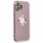 pilelistore iPhone 13 Pro Max Store Mor Silikon Kılıf