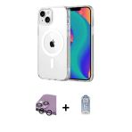 Pilelistore™ İphone 14 Kılıf Ahenk Minimal Serisi - Siyah Joko Magic 5D Cam + Raze Metal Kamera Lens - Gs