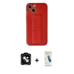 Pilelistore™ İphone 14 Kılıf Akış Doku - Şeffaf Pasifik Cam Ekran Koruyucu + Pvd Metal Kamera Lens - Gs
