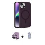 Pilelistore™ İphone 14 Kılıf Çekirdek Modern Prime - Siyah Joko Magic 5D Cam + Raze Metal Kamera Lens - Gs