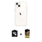 Pilelistore™ İphone 14 Kılıf Kutup Klasik Serisi - Siyah Buffer Cam Ekran Koruyucu + Pvd Metal Kamera Lens - Gs