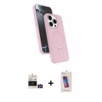 Pilelistore™ İphone 14 Pro Max Kılıf İz Işık Koleksiyonu - Siyah Joko 5D Cam + Bilvis Titan Kamera Lens - Gs