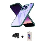 Pilelistore™ İphone 14 Pro Max Kılıf Nova Işık Serisi - Siyah Joko 5D Cam + Raze Metal Kamera Lens - Gs